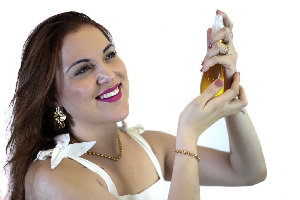 Percept-X - Como usar o spray